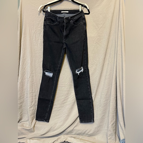 Levi’s 721 - Distressed High-Rise Skinny Jeans - Women’s Sz 30 - Picture 1 of 3